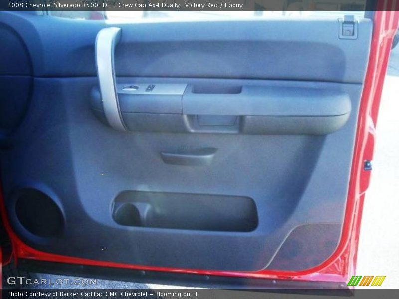 Victory Red / Ebony 2008 Chevrolet Silverado 3500HD LT Crew Cab 4x4 Dually