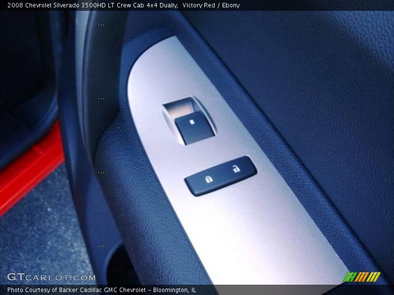Victory Red / Ebony 2008 Chevrolet Silverado 3500HD LT Crew Cab 4x4 Dually
