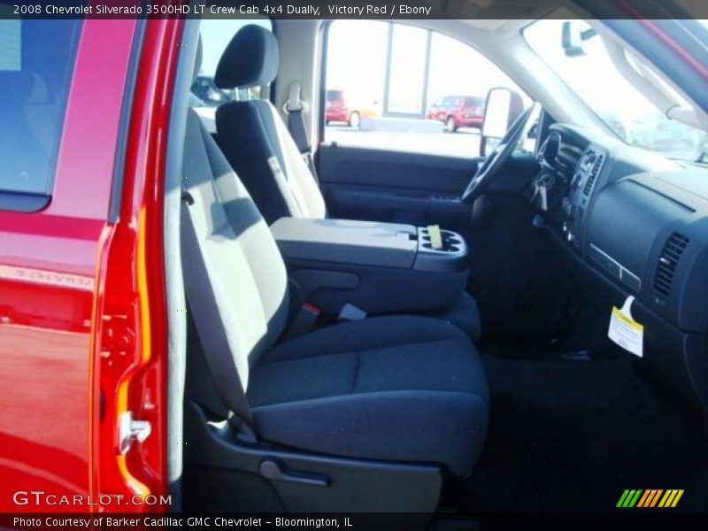 Victory Red / Ebony 2008 Chevrolet Silverado 3500HD LT Crew Cab 4x4 Dually