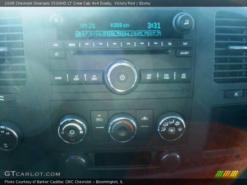 Victory Red / Ebony 2008 Chevrolet Silverado 3500HD LT Crew Cab 4x4 Dually
