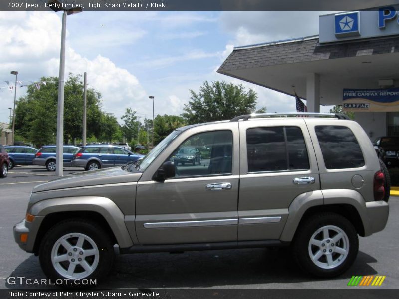 Light Khaki Metallic / Khaki 2007 Jeep Liberty Limited