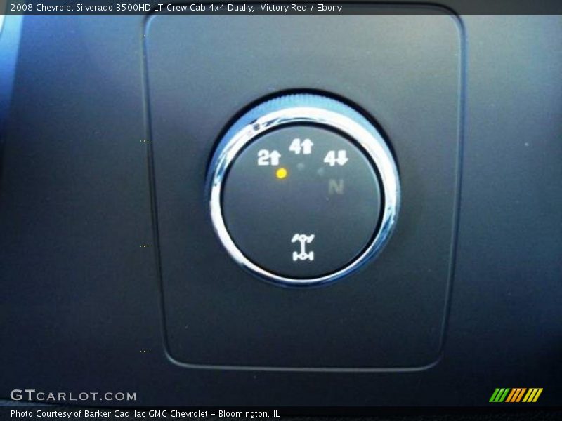 Victory Red / Ebony 2008 Chevrolet Silverado 3500HD LT Crew Cab 4x4 Dually