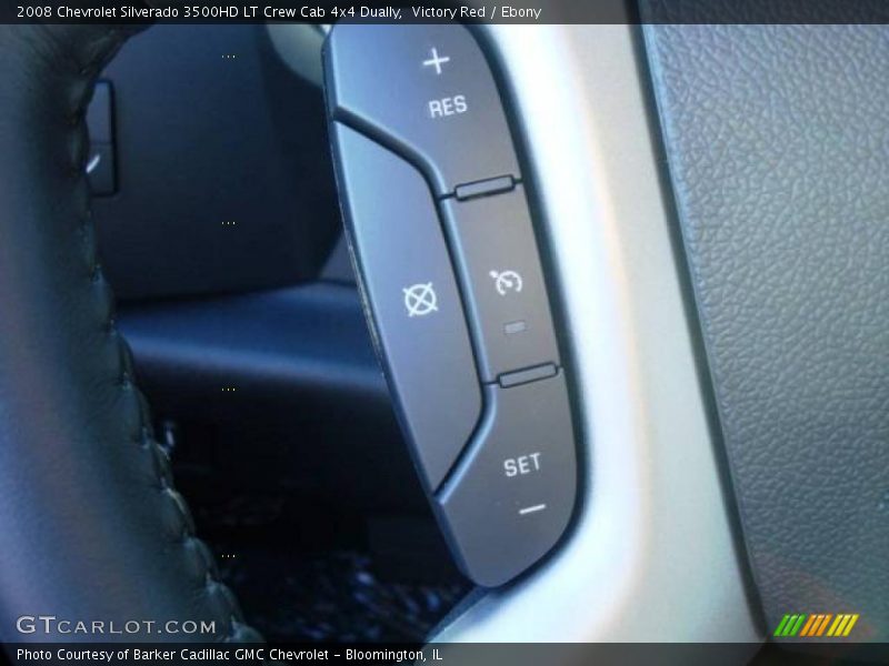 Victory Red / Ebony 2008 Chevrolet Silverado 3500HD LT Crew Cab 4x4 Dually