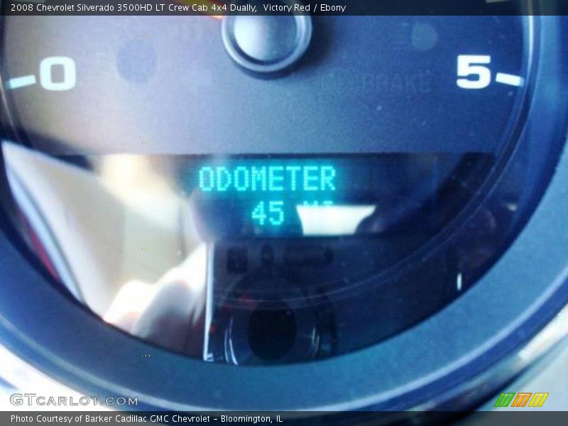 Victory Red / Ebony 2008 Chevrolet Silverado 3500HD LT Crew Cab 4x4 Dually