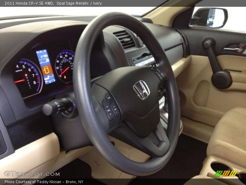 Opal Sage Metallic / Ivory 2011 Honda CR-V SE 4WD
