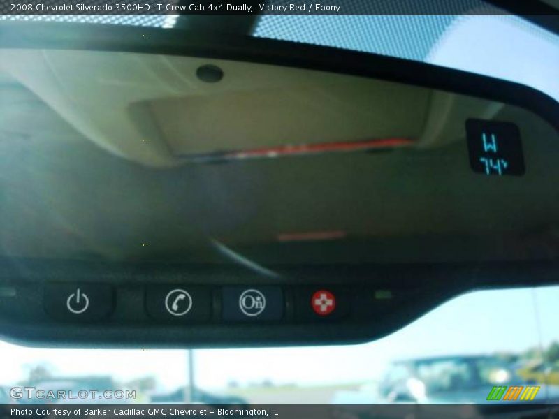 Victory Red / Ebony 2008 Chevrolet Silverado 3500HD LT Crew Cab 4x4 Dually