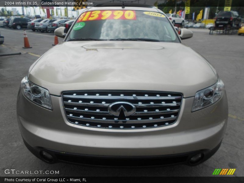 Golden Sand Metallic / Willow 2004 Infiniti FX 35