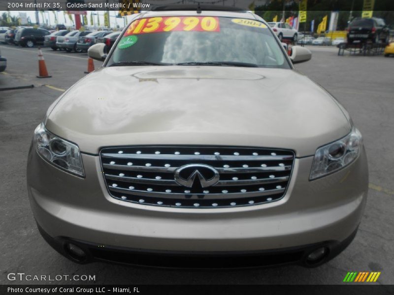 Golden Sand Metallic / Willow 2004 Infiniti FX 35