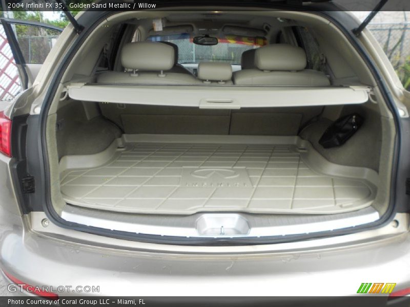 Golden Sand Metallic / Willow 2004 Infiniti FX 35