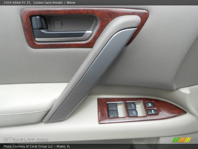 Golden Sand Metallic / Willow 2004 Infiniti FX 35