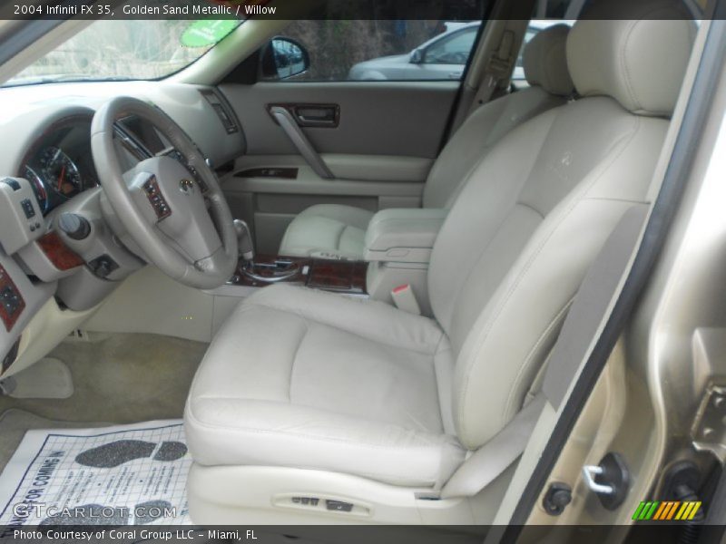 Golden Sand Metallic / Willow 2004 Infiniti FX 35