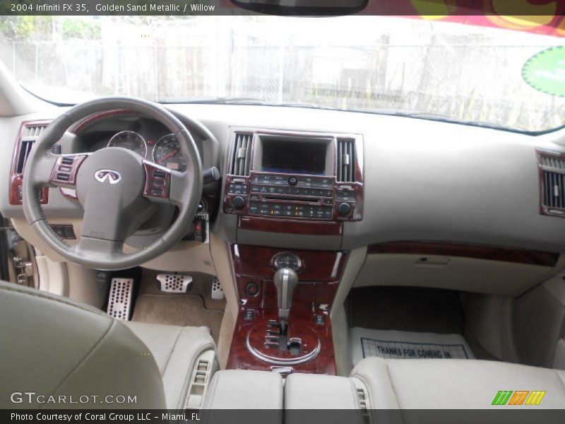 Golden Sand Metallic / Willow 2004 Infiniti FX 35