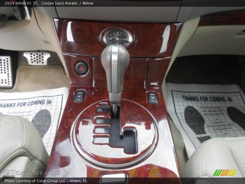 Golden Sand Metallic / Willow 2004 Infiniti FX 35