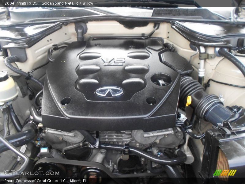 Golden Sand Metallic / Willow 2004 Infiniti FX 35