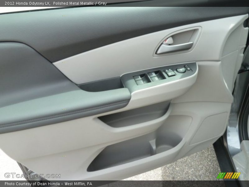 Polished Metal Metallic / Gray 2012 Honda Odyssey LX
