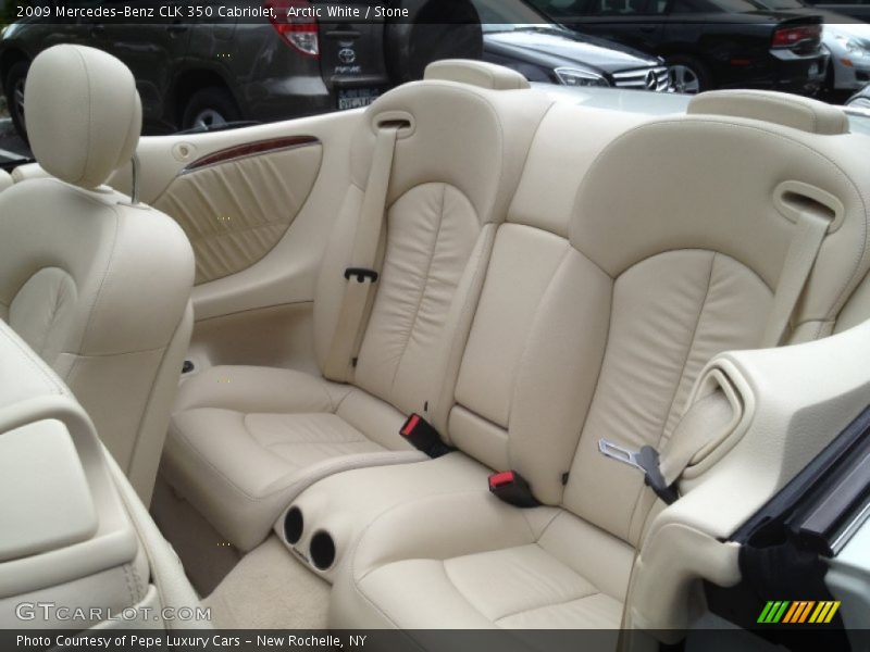  2009 CLK 350 Cabriolet Stone Interior