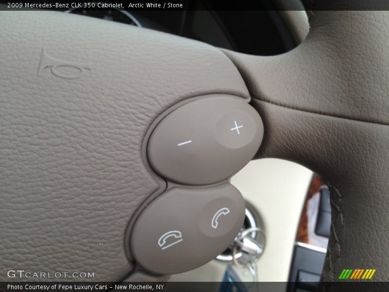 Controls of 2009 CLK 350 Cabriolet