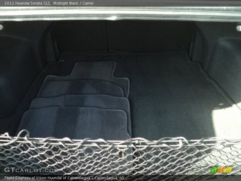 Midnight Black / Camel 2011 Hyundai Sonata GLS