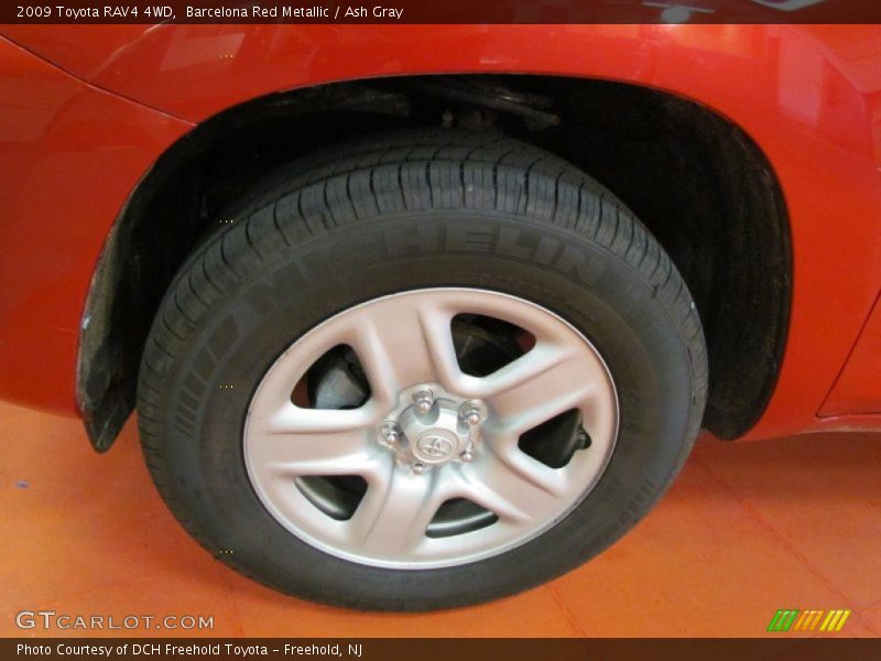 Barcelona Red Metallic / Ash Gray 2009 Toyota RAV4 4WD