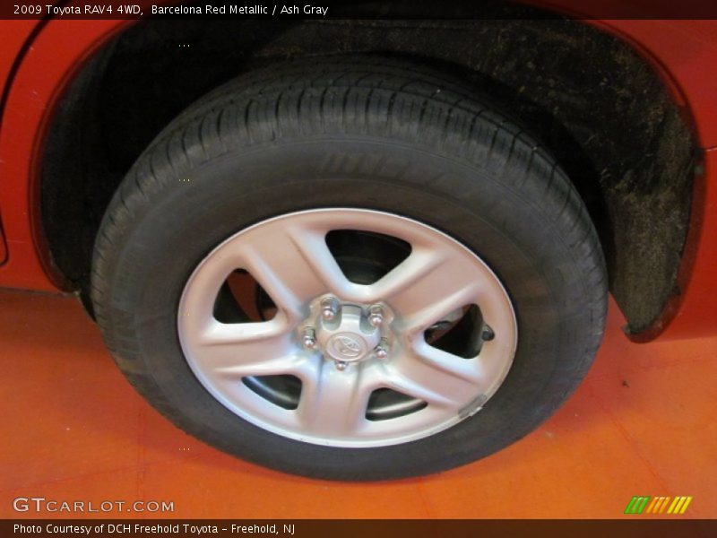 Barcelona Red Metallic / Ash Gray 2009 Toyota RAV4 4WD