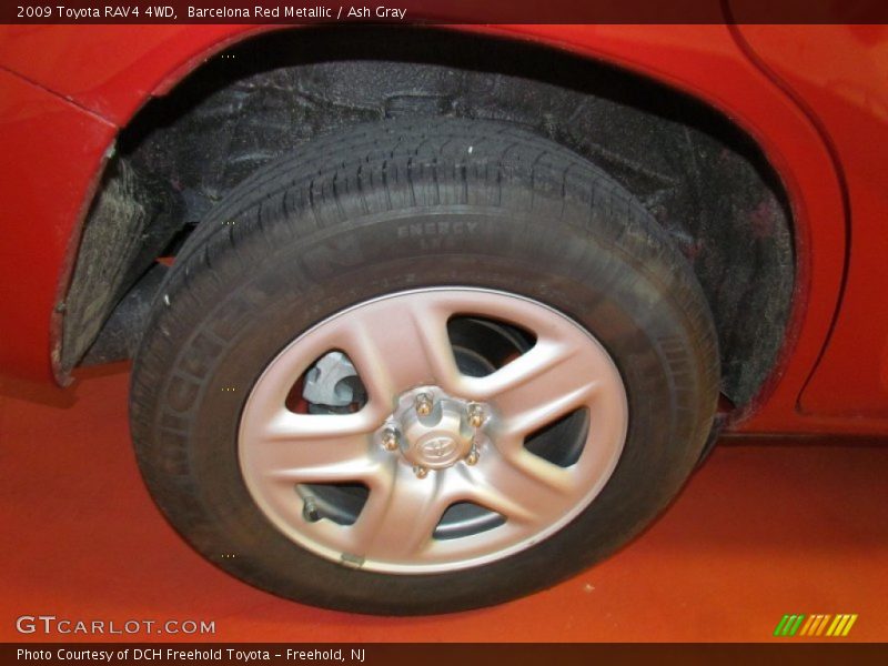 Barcelona Red Metallic / Ash Gray 2009 Toyota RAV4 4WD