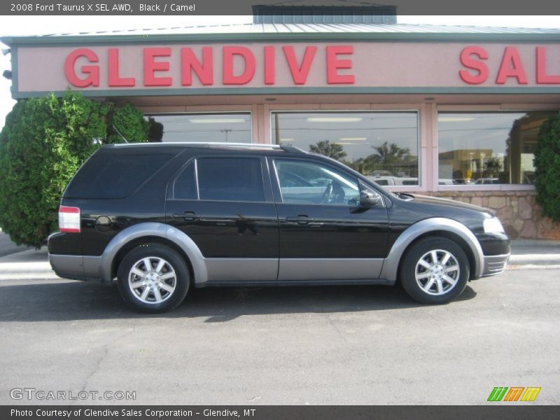 Black / Camel 2008 Ford Taurus X SEL AWD