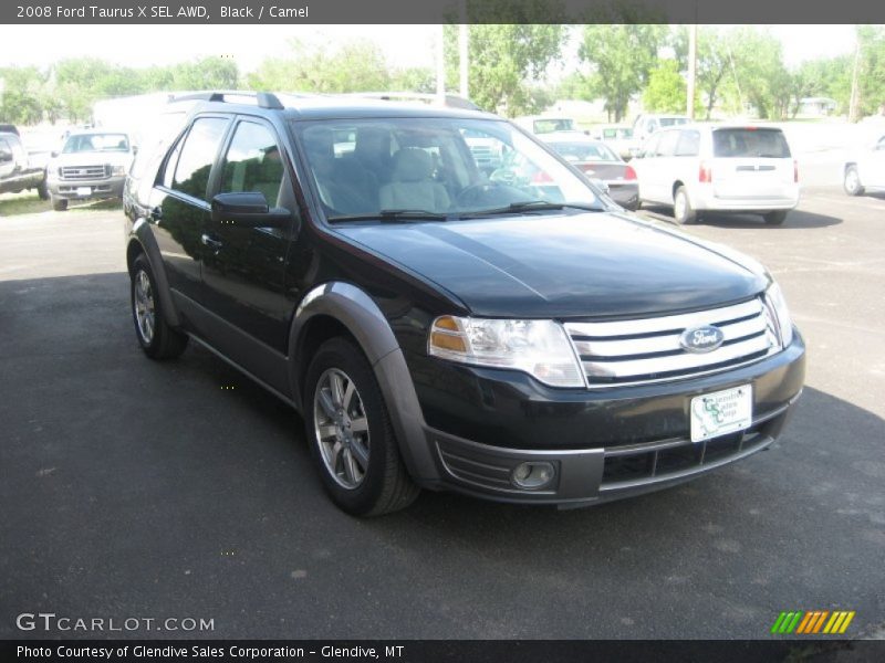 Black / Camel 2008 Ford Taurus X SEL AWD