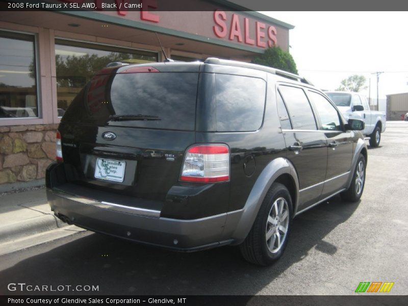 Black / Camel 2008 Ford Taurus X SEL AWD