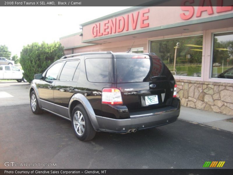 Black / Camel 2008 Ford Taurus X SEL AWD