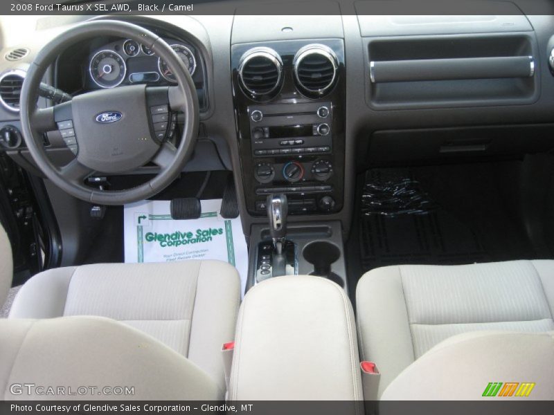 Black / Camel 2008 Ford Taurus X SEL AWD