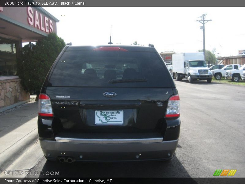 Black / Camel 2008 Ford Taurus X SEL AWD