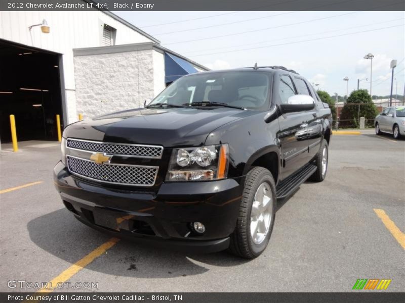 Black / Ebony 2012 Chevrolet Avalanche LT 4x4