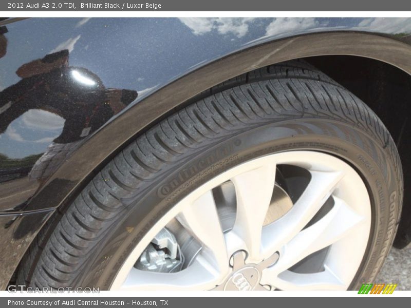 Brilliant Black / Luxor Beige 2012 Audi A3 2.0 TDI