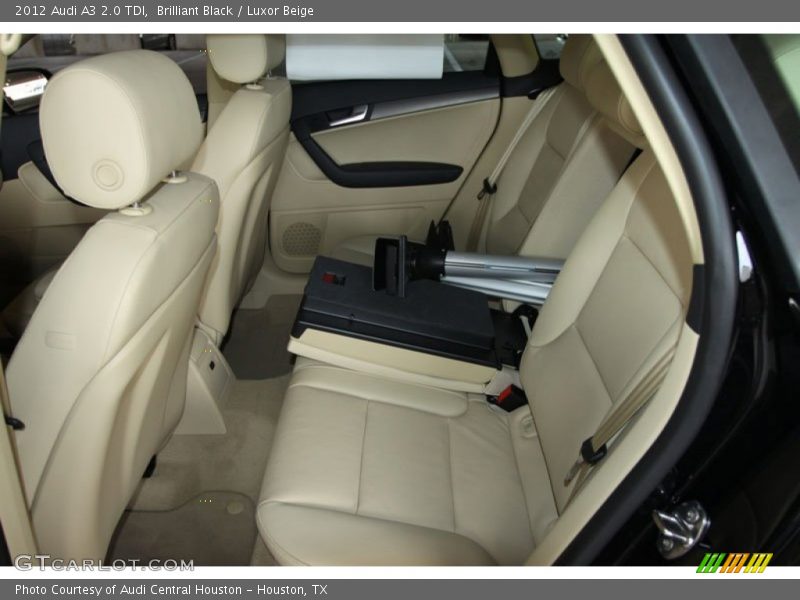  2012 A3 2.0 TDI Luxor Beige Interior