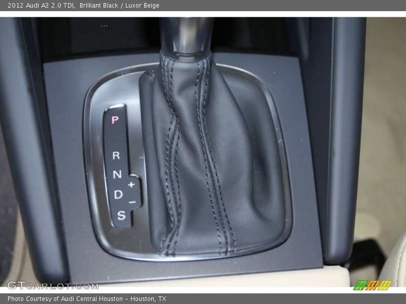 Brilliant Black / Luxor Beige 2012 Audi A3 2.0 TDI