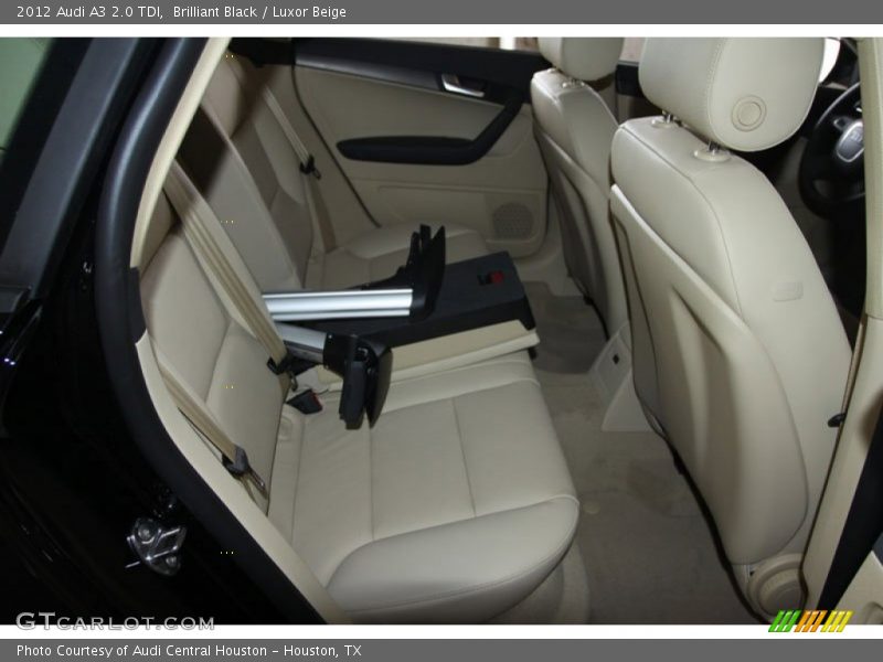 Brilliant Black / Luxor Beige 2012 Audi A3 2.0 TDI