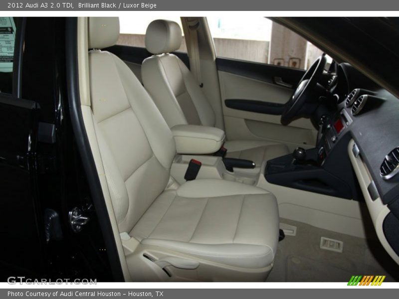  2012 A3 2.0 TDI Luxor Beige Interior