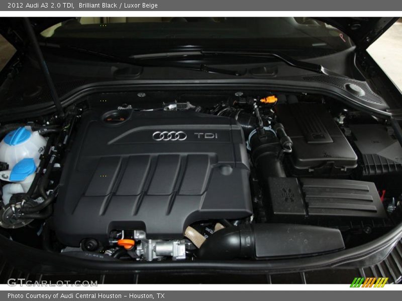  2012 A3 2.0 TDI Engine - 2.0 Liter TDI Turbocharged DOHC 16-Valve Turbo-Diesel 4 Cylinder
