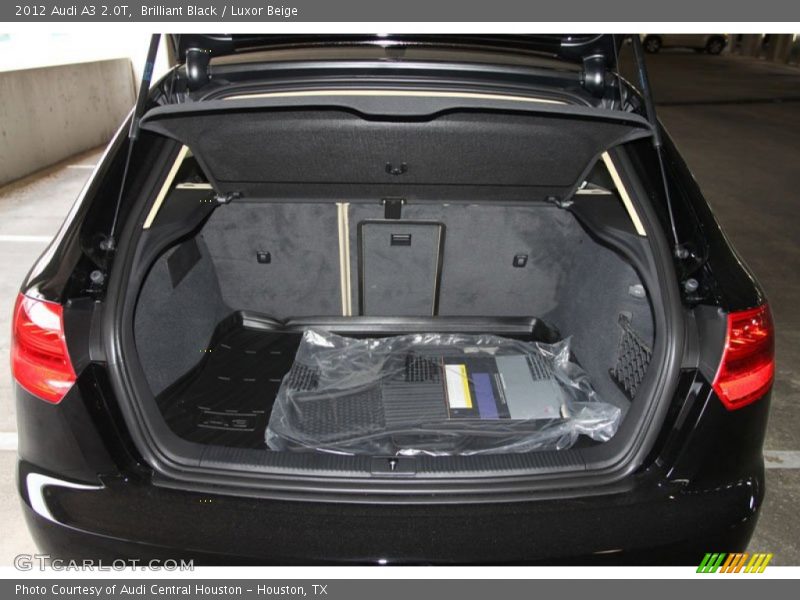 Brilliant Black / Luxor Beige 2012 Audi A3 2.0T