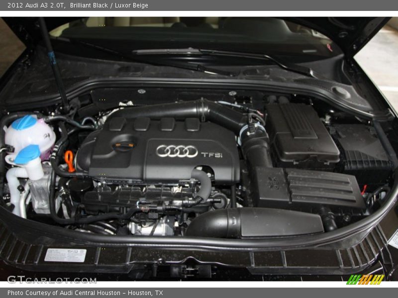 Brilliant Black / Luxor Beige 2012 Audi A3 2.0T
