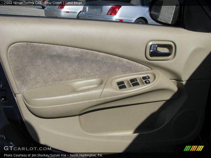 Envy Green / Sand Beige 2003 Nissan Sentra GXE