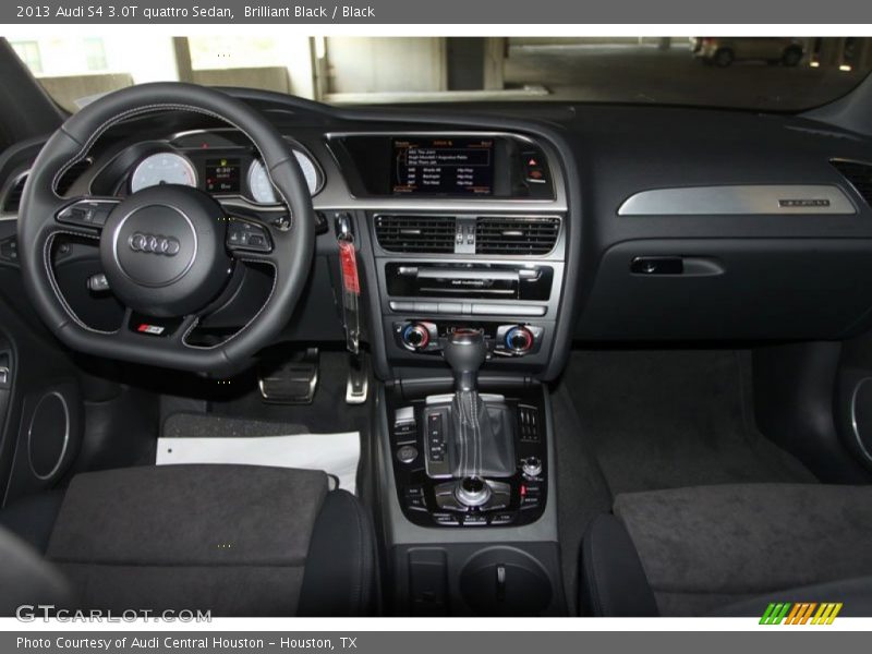 Brilliant Black / Black 2013 Audi S4 3.0T quattro Sedan