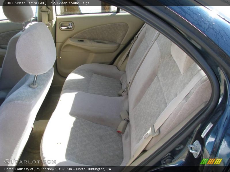 Envy Green / Sand Beige 2003 Nissan Sentra GXE