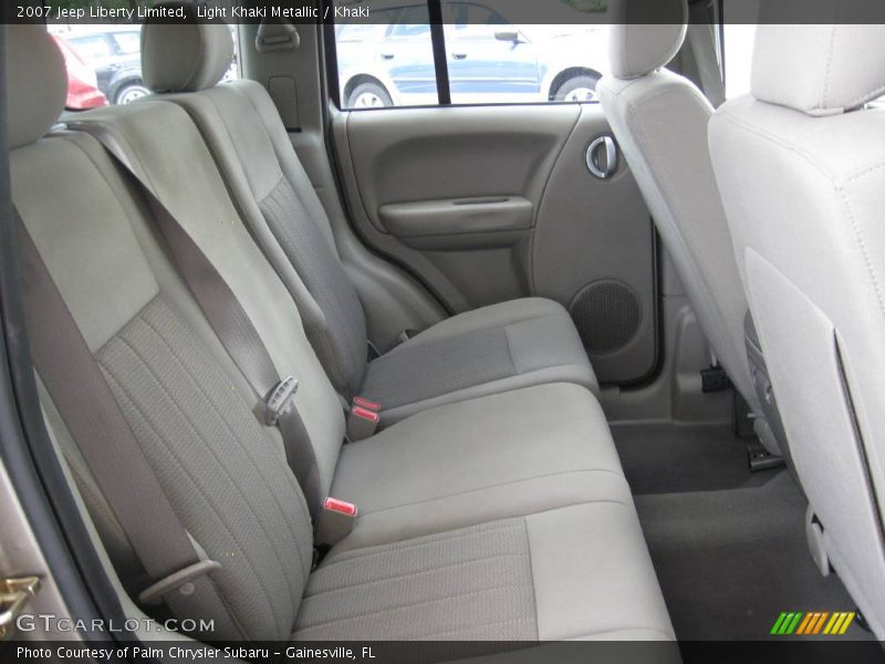 Light Khaki Metallic / Khaki 2007 Jeep Liberty Limited