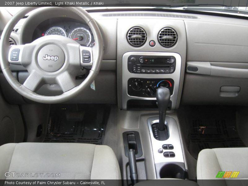 Light Khaki Metallic / Khaki 2007 Jeep Liberty Limited
