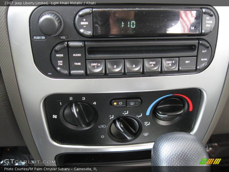 Light Khaki Metallic / Khaki 2007 Jeep Liberty Limited