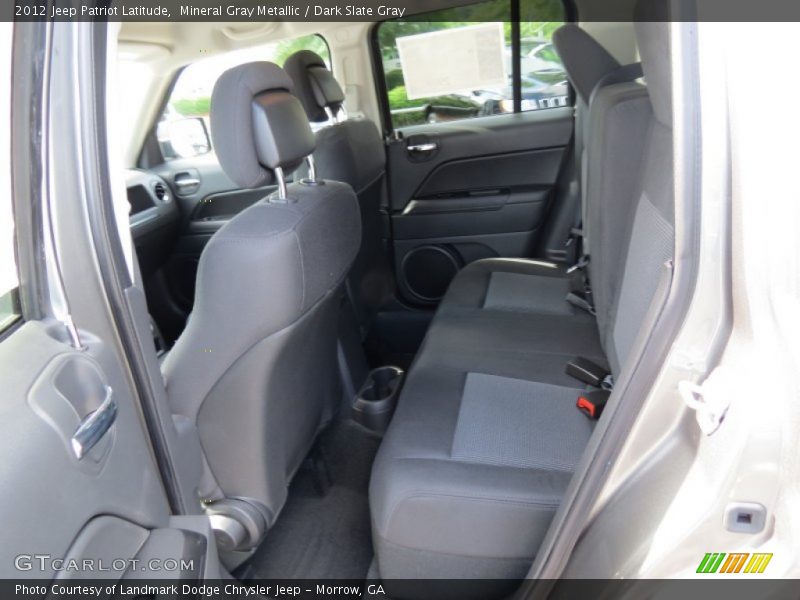 Mineral Gray Metallic / Dark Slate Gray 2012 Jeep Patriot Latitude