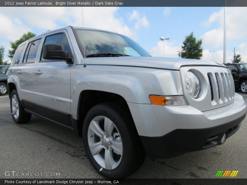 Bright Silver Metallic / Dark Slate Gray 2012 Jeep Patriot Latitude