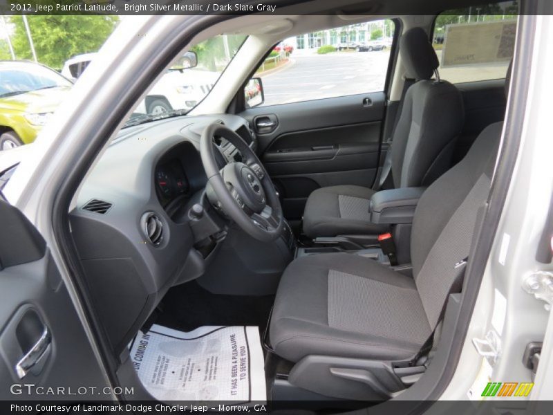 Bright Silver Metallic / Dark Slate Gray 2012 Jeep Patriot Latitude