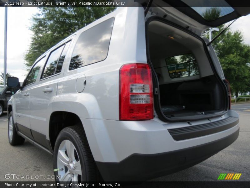 Bright Silver Metallic / Dark Slate Gray 2012 Jeep Patriot Latitude